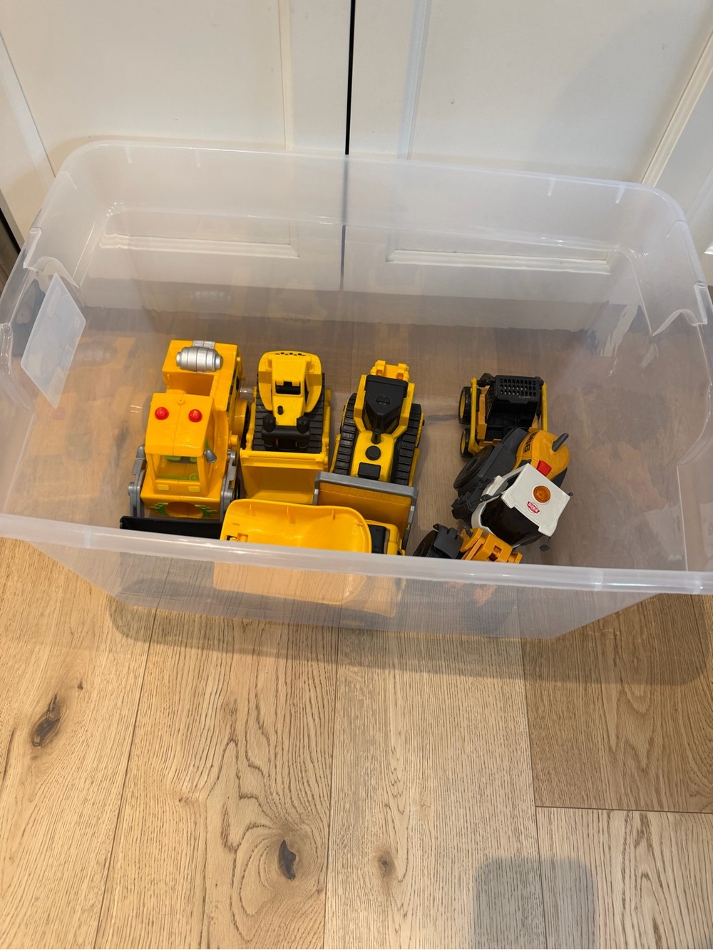Yellow Kids Construction Truck Toy Set - Durable Play Vehicles
